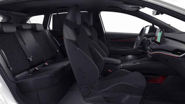 Skoda Enyaq iV 85 Elektromotor 286 1AT Sportline Tour Edition | Chrome interieur accenten | Driving mode select | Parkeersensoren voor en achter