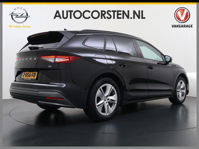 Skoda Enyaq iV iV60 SOH 94% Camera Adap.Cruise Elek.klep 1/2Leer Elek.Stoel/Memory Bordherk. Lane-dep. Navi Dab Pdc Apple/Android Stoel-/Stuurverw. PrivacyGlas Ecc Usb Led SmartLink 19''LM Business Edition