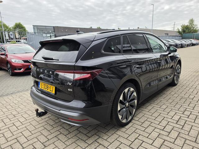 Skoda Enyaq iV 60 | 90% SoH | Warmtepomp | Sport Plus Pakket | Lichtmetalen velgen 21" | Trekhaak