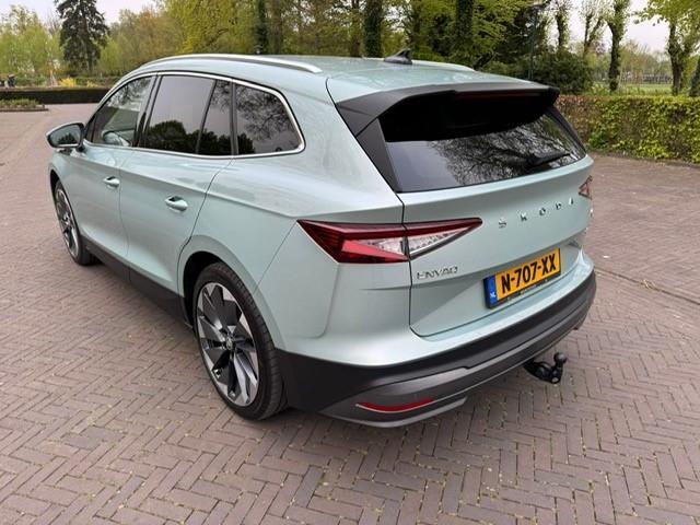 Skoda Enyaq iV 80 First Edition 77kWh SOH 90%/Trekhaak/Acarplay/Navi/Full LED/Leer/Fabrieksgarantie