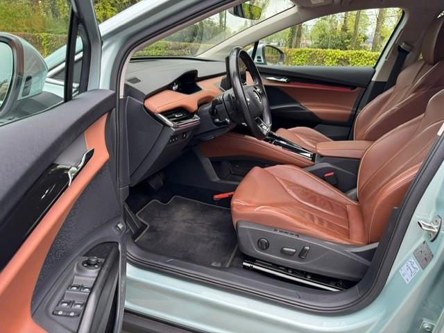 Skoda Enyaq iV 80 First Edition 77kWh SOH 90%/Trekhaak/Acarplay/Navi/Full LED/Leer/Fabrieksgarantie