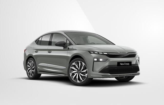 Skoda Enyaq iV coupé 85 Sportline | 21' Supernova | Business Upgrade pakket Advanced | Trekhaak wegklapbaar | 3000,- inruilvoordeel!!