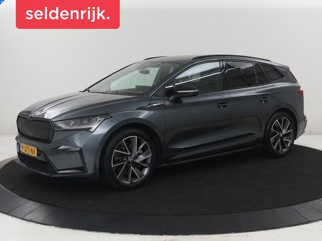 Skoda Enyaq iV 80 | SOH 89,1% | Leder/alcantara | Stuur/stoel verwarming | Adaptive cruise | Carplay | Sfeerverlichting | Camera | Park assist | Climate control