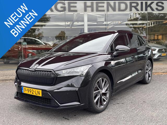 Skoda Enyaq iV 60 Sportline | SOH: 93,4% | Elektr. Trekhaak| Matrix LED Verlichting | stuur/stoel verwarming | Cruise Control | Navi | Carplay | Camera |