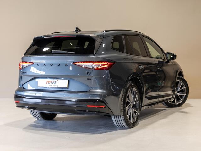 Skoda Enyaq iV 60 Founders Edition Black Sportline / 179pk / Panorama dak / Achteruitrij camera / Memory stoelen /