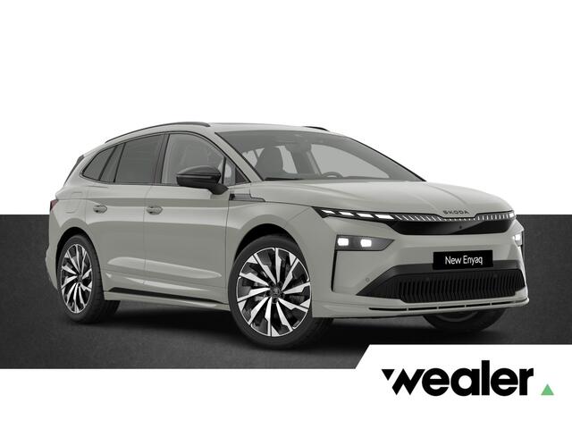 Skoda Enyaq iV 85 Sportline Tour Edition 286 PK | Trekhaak | Warmtepomp | Panoramadak | 21" Lichtmetalen velgen | Maxx-Pakket! |