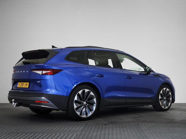 Skoda Enyaq iV BWJ 2021 | 60 SPORTLINE | TREKHAAK | PANO DAK | LEER | STOEL&STUUR VERW | CAMERA A | CARPLAY |
