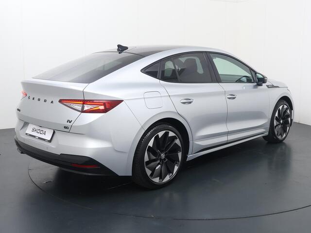 Skoda Enyaq iV Coupé 60 Sportline | 180 PK | SoH 91% | Panoramadak | Apple Carplay / Android Auto | Navigatiesysteem | 21" lichtmetalen velgen |