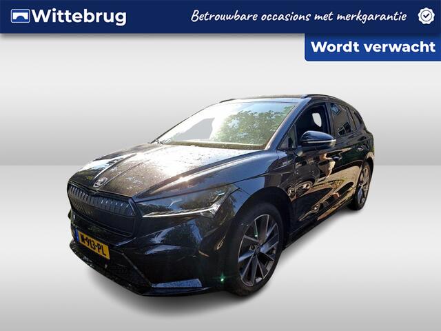 Skoda Enyaq iV 60 Sportline / SOH 91%/ WARMTEPOMP/ TREKHAAK/ PARK.SENSOREN V+A/ CAMERA/ STOELVERWARMING/ CRUISE/ DIGITAL DASH/ NAVI/ CLIMA
