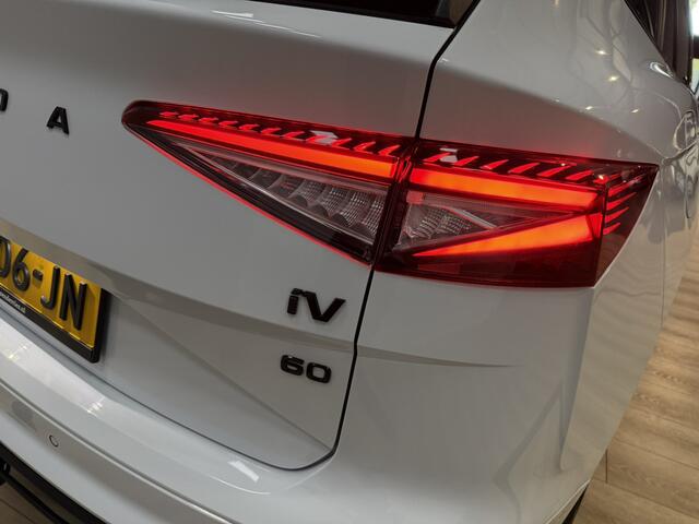 Skoda Enyaq iV 60 Sportline SOH 89% Trekhaak | Camera | cruise Control | Sfeer | Apple Carplay | isofix | NAP