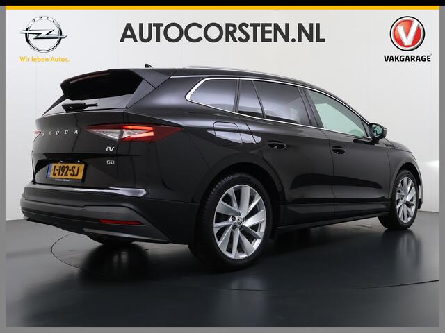 Skoda Enyaq iV 180PK SOH 91% 3-Zone Ecc Camera Navi Ecc Stoel+Stuurverwarming Android Auto Apple Carplay 60 P-Assist Cruise Control Privacy Glas Lmv 20" Isofix Lane Assist Keyless advanced 1e Eigenaar Origineel Nederlandse Auto