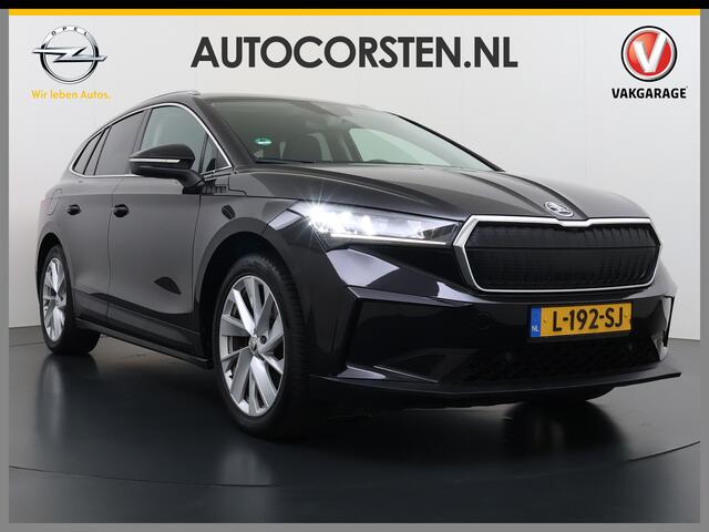 Skoda Enyaq iV 180PK SOH 91% 3-Zone Ecc Camera Navi Ecc Stoel+Stuurverwarming Android Auto Apple Carplay 60 P-Assist Cruise Control Privacy Glas Lmv 20" Isofix Lane Assist Keyless advanced 1e Eigenaar Origineel Nederlandse Auto