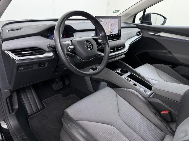 Skoda Enyaq iV 180PK SOH 91% 3-Zone Ecc Camera Navi Ecc Stoel+Stuurverwarming Android Auto Apple Carplay 60 P-Assist Cruise Control Privacy Glas Lmv 20" Isofix Lane Assist Keyless advanced 1e Eigenaar Origineel Nederlandse Auto