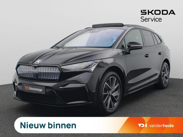 Skoda Enyaq iV 80 Sportline 204PK Aut. SOH 94,61%, Panoramadak, Trekhaak, Matrix LED Verlichting, Crystal Face, Memorystoel, 20" LM Velgen