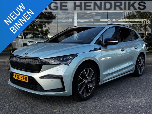 Skoda Enyaq iV 80 Sportline Business | SOH: nnb | adaptive CC | assistentie Pakket Plus | Parkeer Pakket |