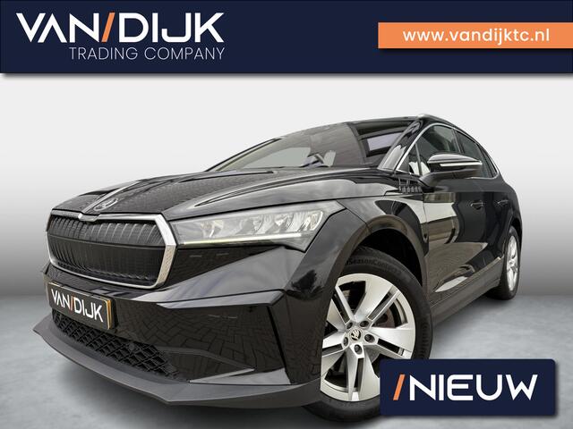 Skoda Enyaq iV 80 ?SOH 90.4% ?Warmtepomp ?Full LED ?Sfeerverlichting ?Navigatie ?Camera ?BLIS ?Stuur- Stoelverwarming ?Adapt. Cruise ?Lichtmetaal 19" ?Parkeersensoren