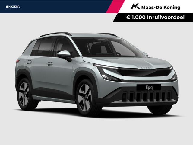 Skoda Epiq Selection Launch Edition 56 kWh | Pebble Silver | Travel Pakket | ¤1000 inruilpremie