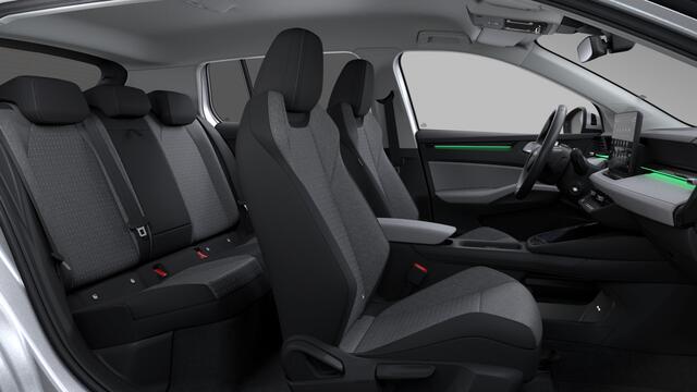 Skoda Epiq 55 Elektromotor 211 1AT Selection Launch Edition | Parkeersensoren achter | Sunset (donker getinte ramen achter) | Verwarmbare stoelen voor