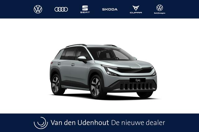 Skoda Epiq 55 Elektromotor 211 1AT Selection Launch Edition | Parkeersensoren achter | Sunset (donker getinte ramen achter) | Verwarmbare stoelen voor