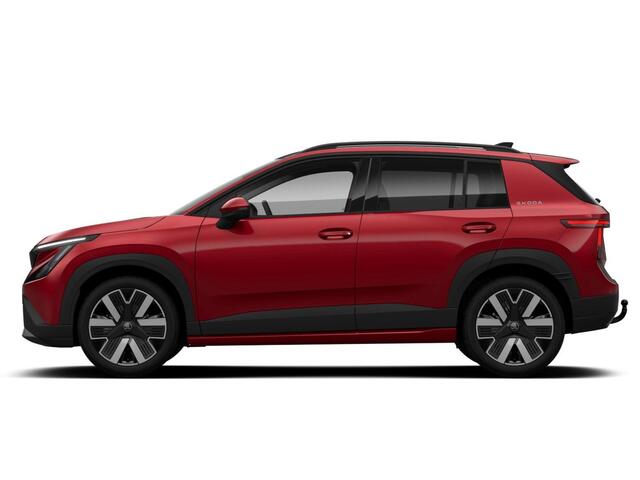 Skoda Epiq Business Launch Edition 56 kWh 211 pk | Interieur 'Suite' | Light & View Pakket | Panorama Dak | Trekhaak | Velgen: 19" lichtmetalen velgen Lark, zwart