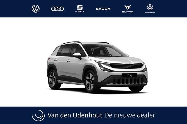 Skoda Epiq 55 Elektromotor 211 1AT Business Launch Edition | Achteruitrijcamera | Parkeersensoren achter | Sunset (donker getinte ramen achter)