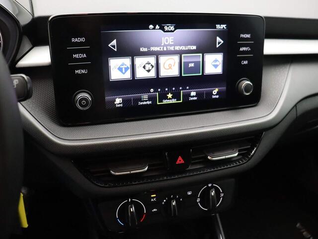 Skoda FABIA Ambition 1.0 TSI 95pk Cruise control, Airco, DAB, Radio, Parkeersensor achter, LED koplampen, App connect