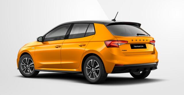 Skoda FABIA 1.0 TSI DSG Monte Carlo Zwart dak