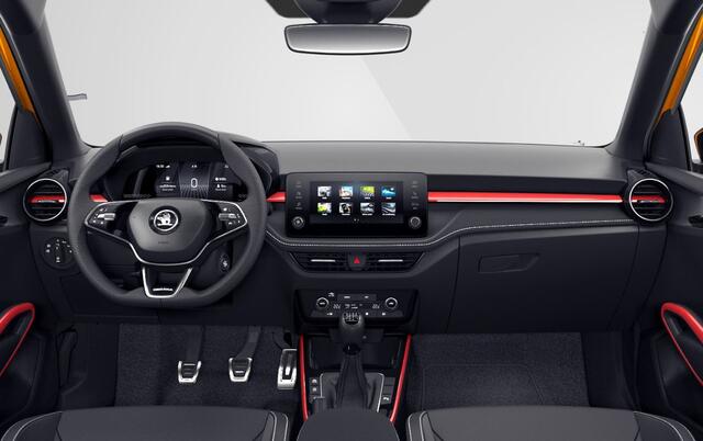 Skoda FABIA 1.0 TSI DSG Monte Carlo Zwart dak