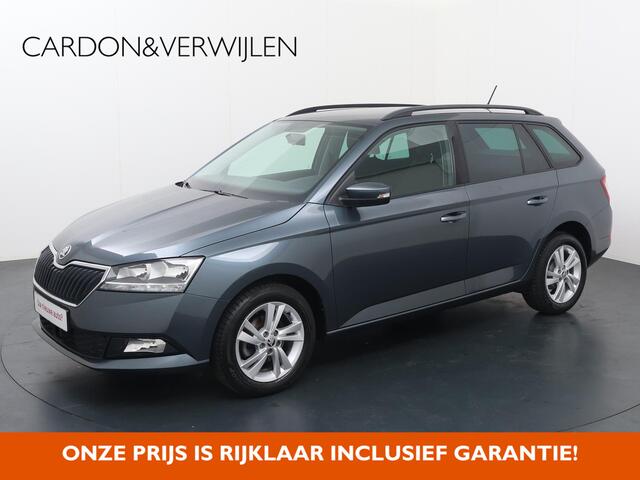 Skoda FABIA Combi 1.0 TSI Ambition |95 PK | Apple CarPlay / Android Auto | Parkeersensoren achter | Lichtmetalen velgen |