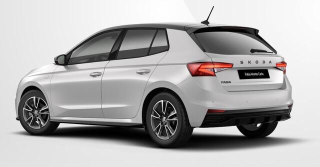 Skoda FABIA 1.0 TSI 95pk Monte Carlo | Stoelverwarming | A-stijl en dak in zwart