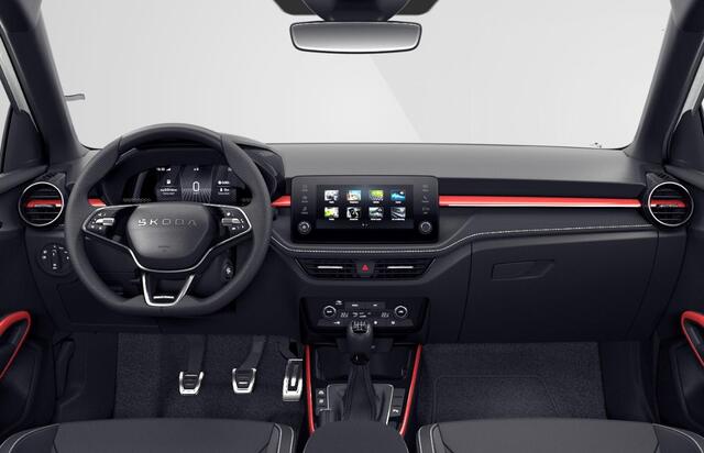 Skoda FABIA 1.0 TSI 95pk Monte Carlo | Stoelverwarming | A-stijl en dak in zwart
