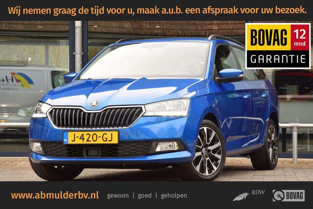 Skoda FABIA Combi 1.0 TSI 96PK Business Edition | Org. NL | BOVAG Garantie | Navigatie | Apple Carplay/Android Auto | 16'' Velgen | PDC Achter | LED Dagrijverlichting | Cruise Control |