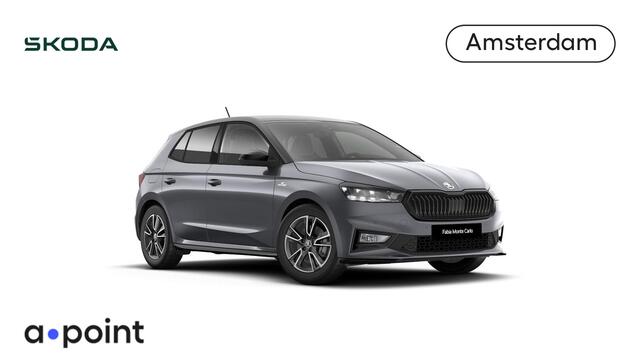 Skoda FABIA Monte Carlo 1.0 TSI 115 pk 7 versn. DSG | Travel assist plus | Verwarbare voorstoelen | Zwart dak