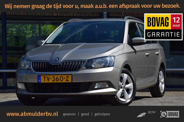 Skoda FABIA Combi 1.0 TSI Ambition 96PK | BOVAG Garantie | 15'' Velgen | Speed Limiter | Parkeersensoren Achter | Airconditioning | Apple Carplay/ Android Auto |
