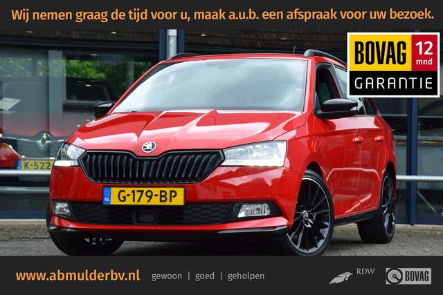 Skoda FABIA Combi 1.0 TSI 96PK Monte Carlo | Org. NL | rijklaar incl. BOVAG Garantie | Automatische Airco | Stoelverwarming | Parkeersensoren | Cruise Control |