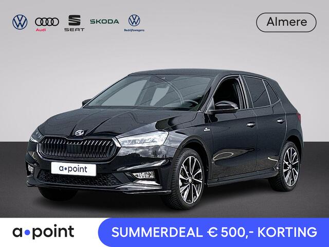 Skoda FABIA 1.0 TSI Monte Carlo 115 pk Automaat (DSG) | Verlengde garantie | Navigatie via App | Parkeersensoren | Autom. airco | Stoelverwarming |