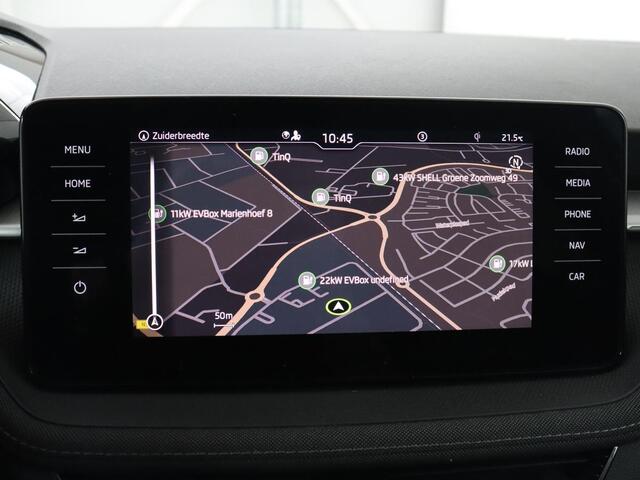 Skoda FABIA 1.0 TSI Business Edition | Carplay | Navigatie | Full LED | Digital Cockpit | Climate control | Parkeerhulp | Cruise control | Sfeerverlichting | DAB | Getint glas