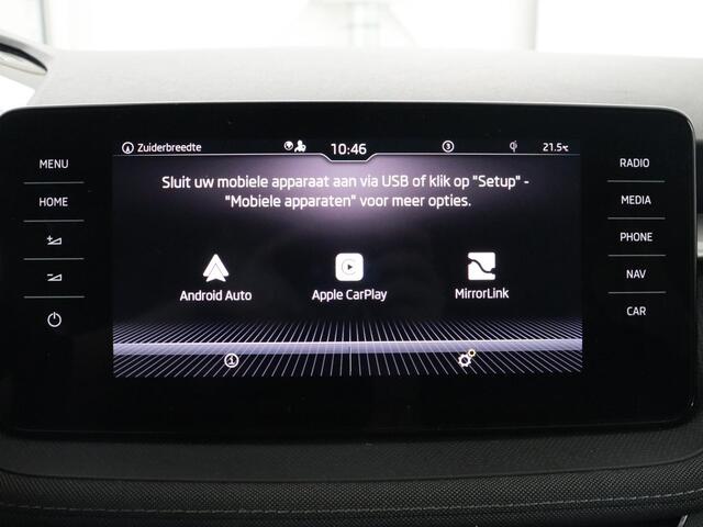 Skoda FABIA 1.0 TSI Business Edition | Carplay | Navigatie | Full LED | Digital Cockpit | Climate control | Parkeerhulp | Cruise control | Sfeerverlichting | DAB | Getint glas