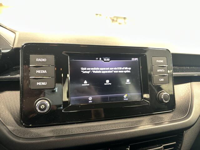 Skoda FABIA 1.0 TSI 95pk Active · Apple/Android Car Play · Cruise Control · Airco · DAB · 15'' Inch · Garantie t/m 06-03-2027 of 100.000km