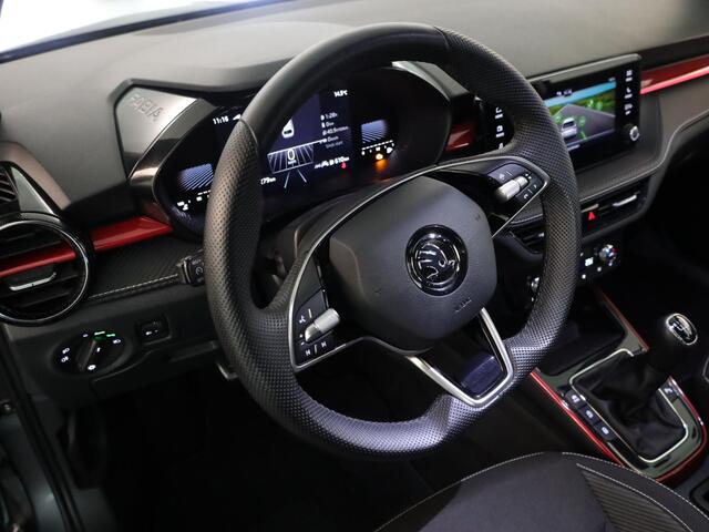 Skoda FABIA 1.0 TSI Monte Carlo 95 pk | Verlengde garantie | Navigatie via App | Parkeersensoren | Achteruitrijcamera | Stoelverwarming |