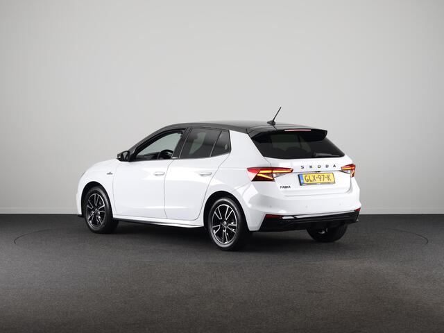 Skoda FABIA 1.0 TSI Monte Carlo 95 pk | Verlengde garantie | Navigatie via App | Parkeersensoren | Achteruitrijcamera | Stoelverwarming |