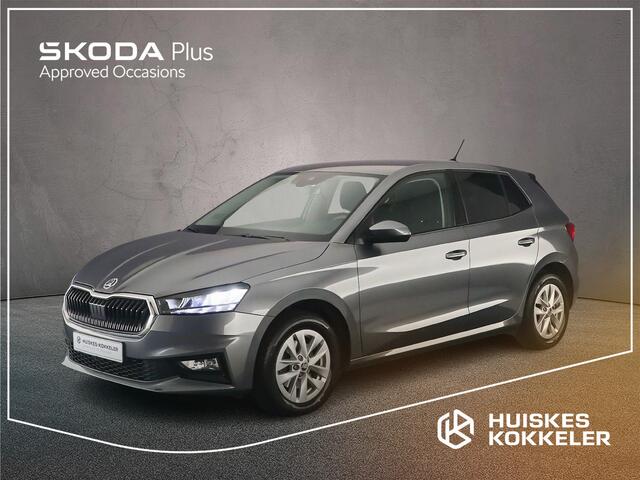 Skoda FABIA Selection 1.0 TSI 115pk DSG Automaat Cruise control, App connect, Stuurwiel verwarmd, LED koplampen, Stoelverwarming, Parkeersensor achter, Keyless start, Bluetooth