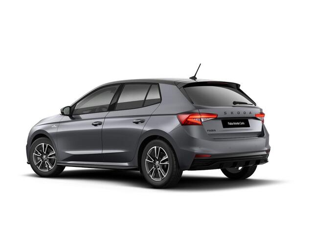 Skoda FABIA Monte Carlo 1.0 TSI 115 pk 7 versn. DSG | Navigatie pakket | Travel assist | Licht en Zicht plus | Verwarmbare voorstoelen | 18 inch lichtmetalen velgen