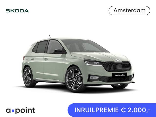 Skoda FABIA Monte Carlo 1.0 TSI 115 pk 7 versn. DSG | Navigatie pakket | Travel assist | Licht en Zicht plus | Verwarmbare voorstoelen