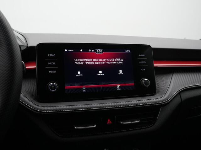 Skoda FABIA 1.0 TSI 110 pk DSG Monte Carlo | Parkeersensoren achter | Virtual Cockpit | Carplay | 2-zone Climatronic