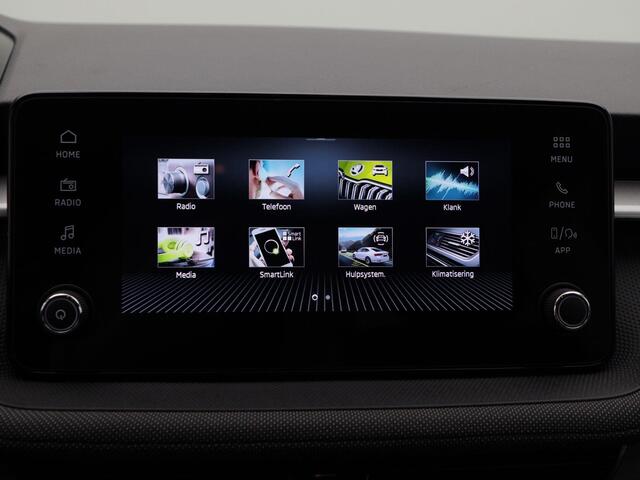 Skoda FABIA 1.0 TSi 115 Pk Automaat Selection | Virtual Cockpit | Stoel- & Stuurverwarming | Keyless | CarPlay | Sensoren Achter | LED | 15 Inch | 43.082 Km!!