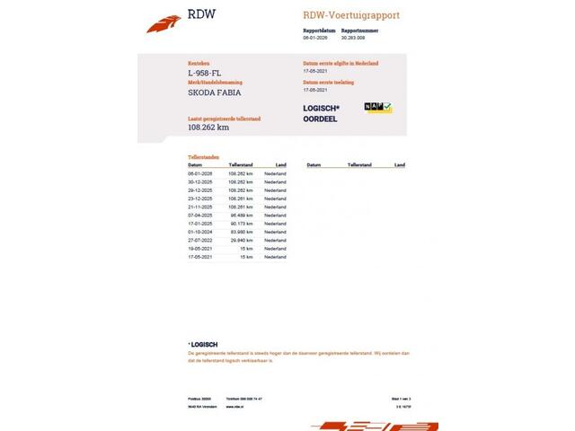 Skoda FABIA 1.0 TSI Ambition, PDC, Airco