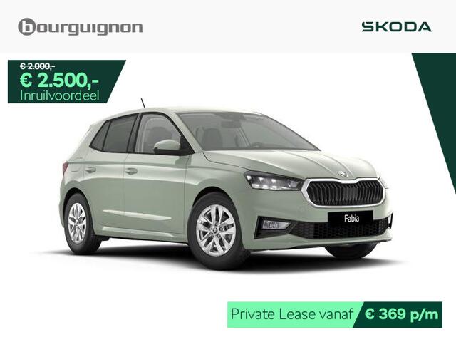 Skoda FABIA Selection 1.0 TSI 95 PK | Parkeersensoren | Carplay | Cruise control | Airco