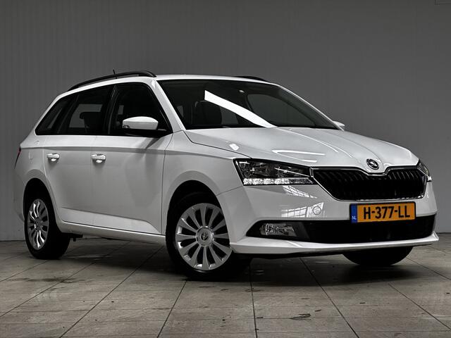 Skoda FABIA Combi 1.0 TSI Ambition /Trekhaak! /Apple + Android /Navi /Climat /Cruise /Elek. pakket /Bluetooth /USB /Multi. LEDER Stuur /PDC /LED Dagrijverl. /Isofix /Armsteun /Dakrails.