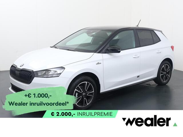 Skoda FABIA Monte Carlo 1.0 TSI 95 PK | 17" Lichtmetalen velgen | Verwarmbare voorstoelen | Apple Carplay/Android Auto